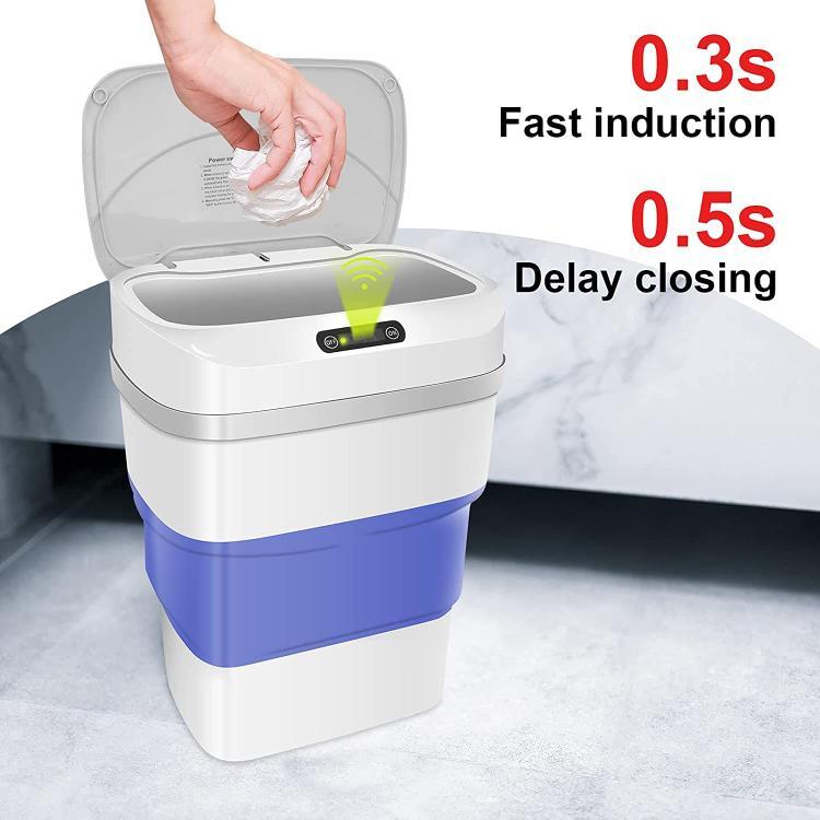 Foldable Sensor Trash Bin